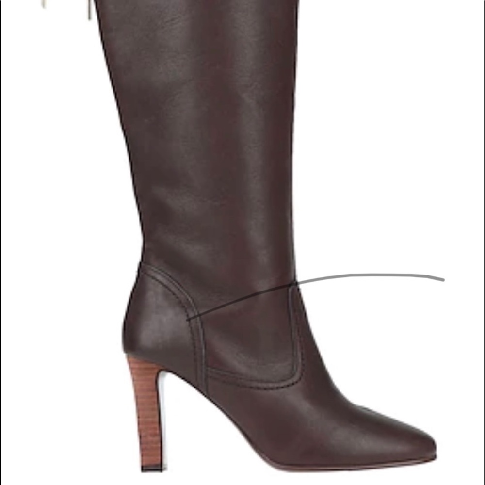 NWT See By Chloe Brown knee high boot